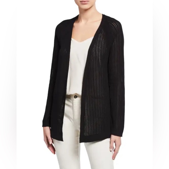 PS/PP NEW Eileen Fisher
Organic Cotton Stretch Rib Textured Cardigan MSRP $375 - Picture 2 of 4